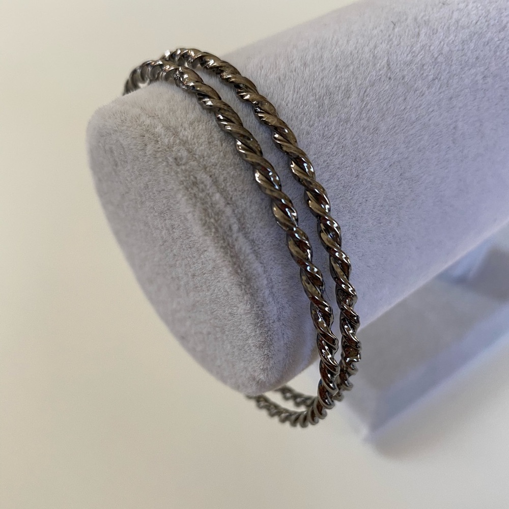 2 925 Silver handmade twisted twist bangles bangle bracelet bracelets